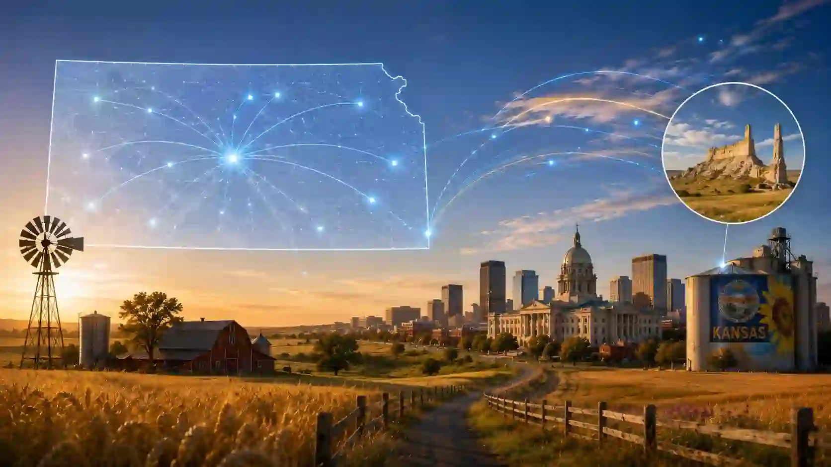 Buy Kansas VoIP Number – Wichita & Overland Park Virtual Numbers